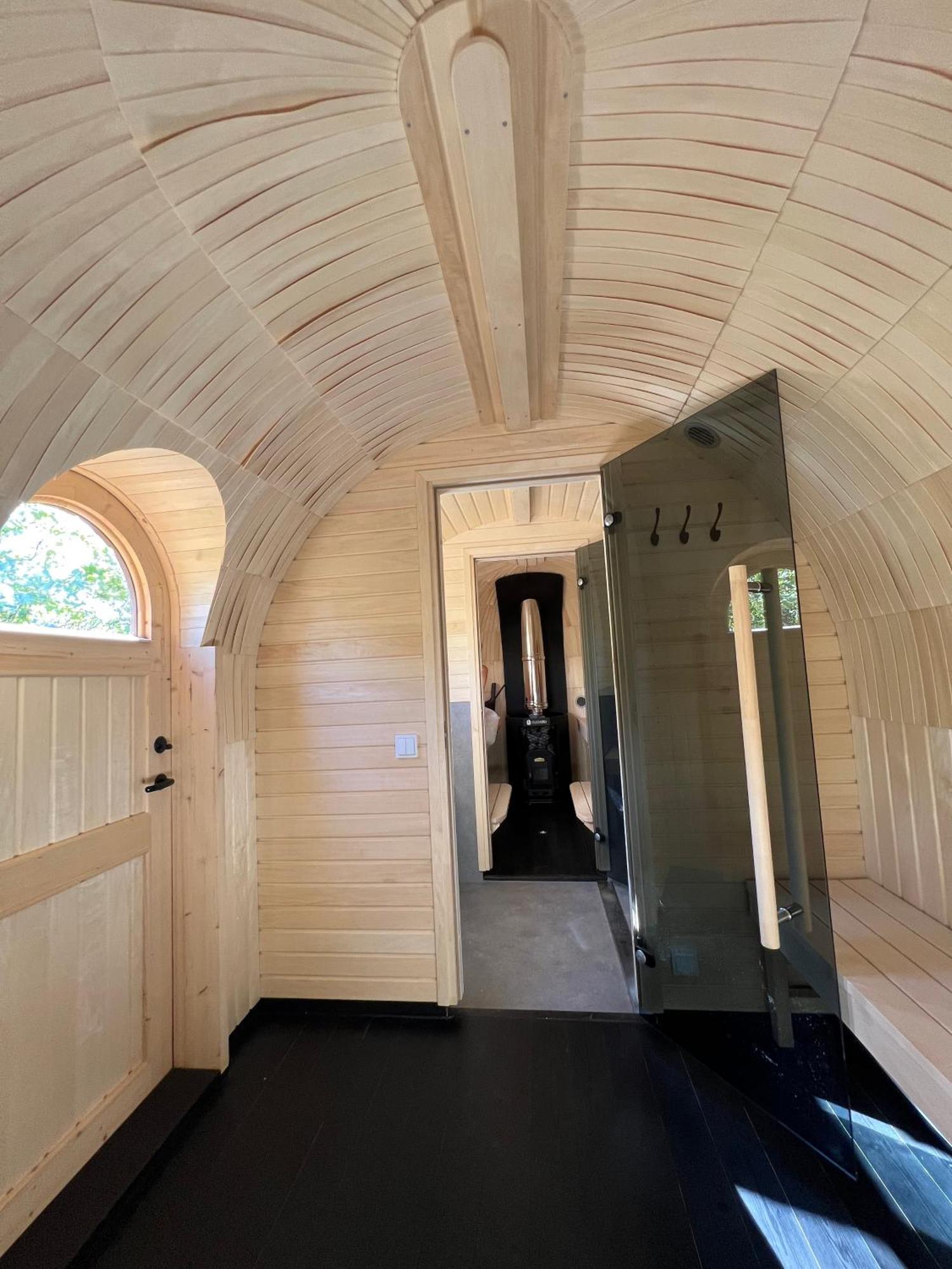 La Forestale Luxury Ecolodge Piano Terra- Appt Acqualagna Eksteriør billede